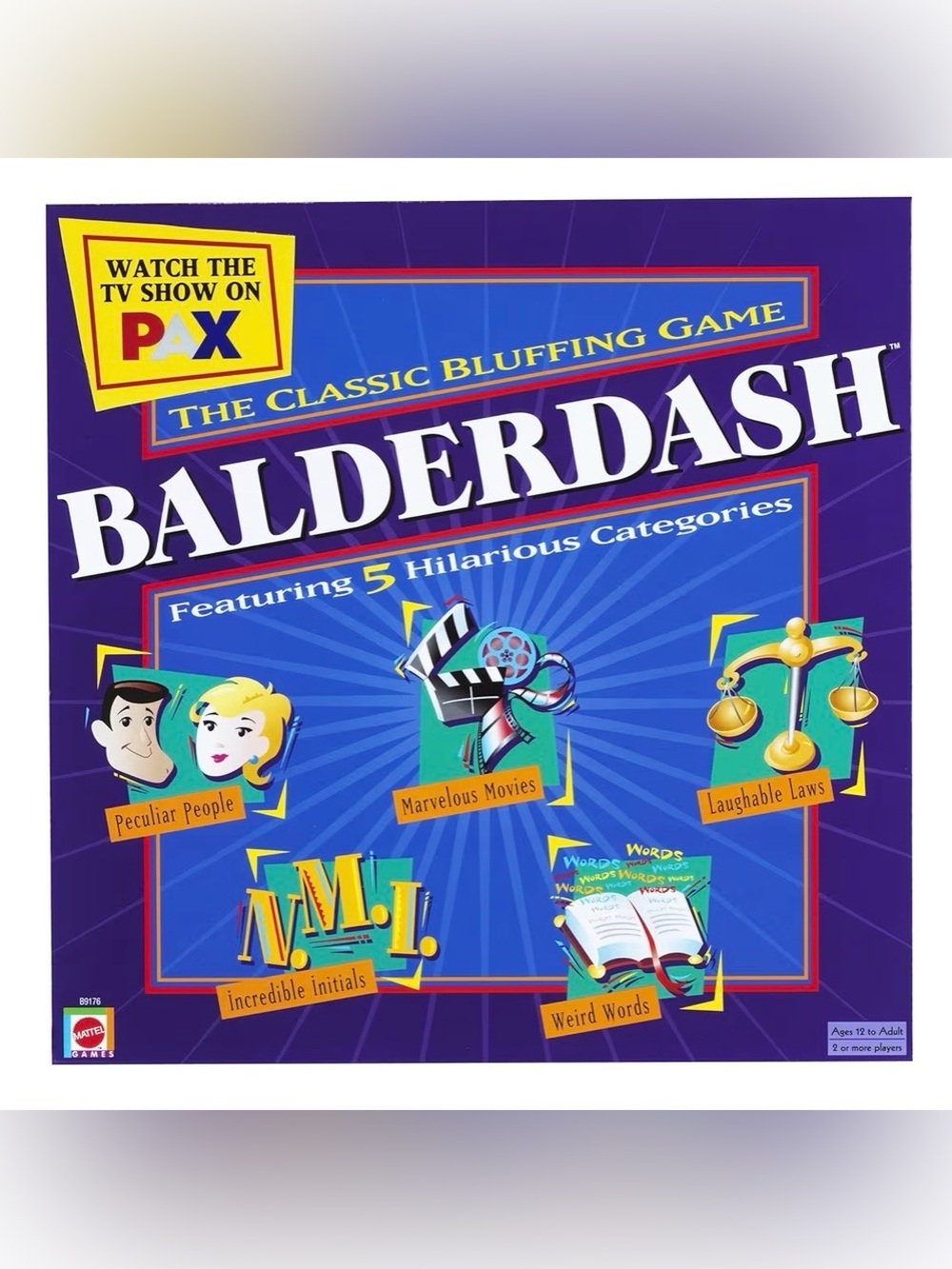 MATTEL Balderdash Game
